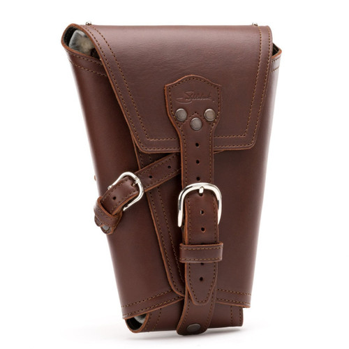 Dave's Deals Leather Pistol Wrap - Small - Chestnut